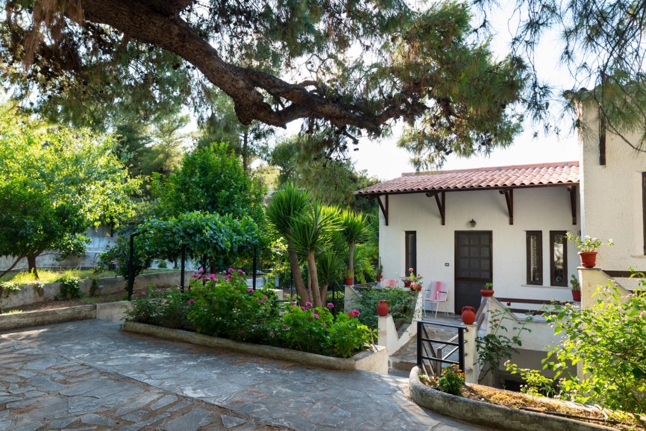 Iliochari Sea View Apartments Oropos - Kalamos Exterior photo